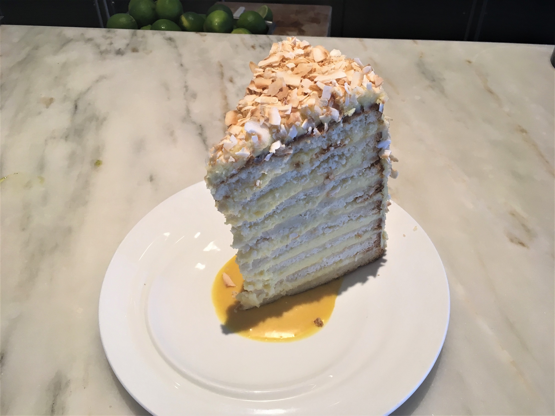 Nine Layer Coconut Cake