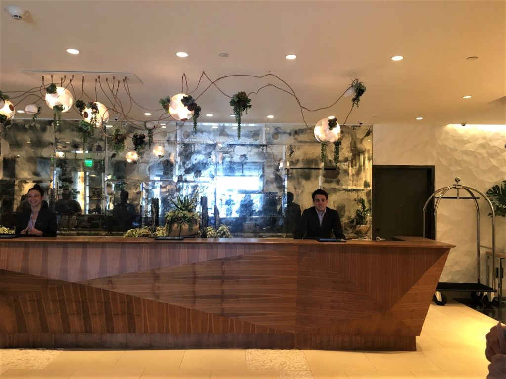 Front Desk at the Dream Hotel