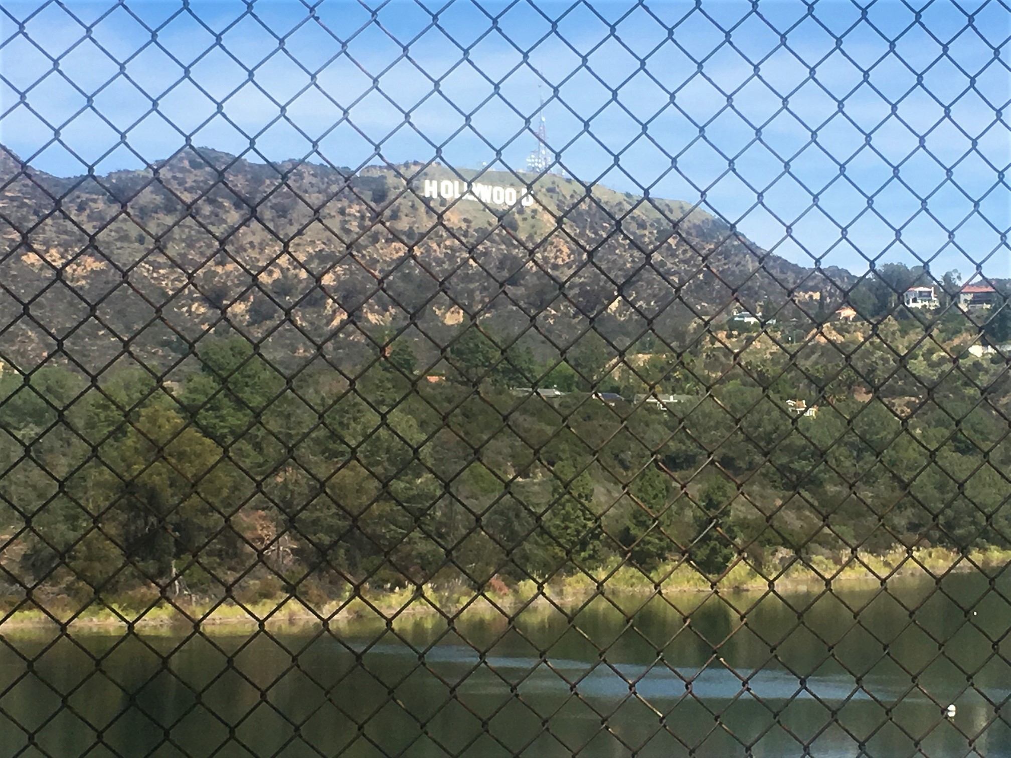 Walk View of Hollywood Sign