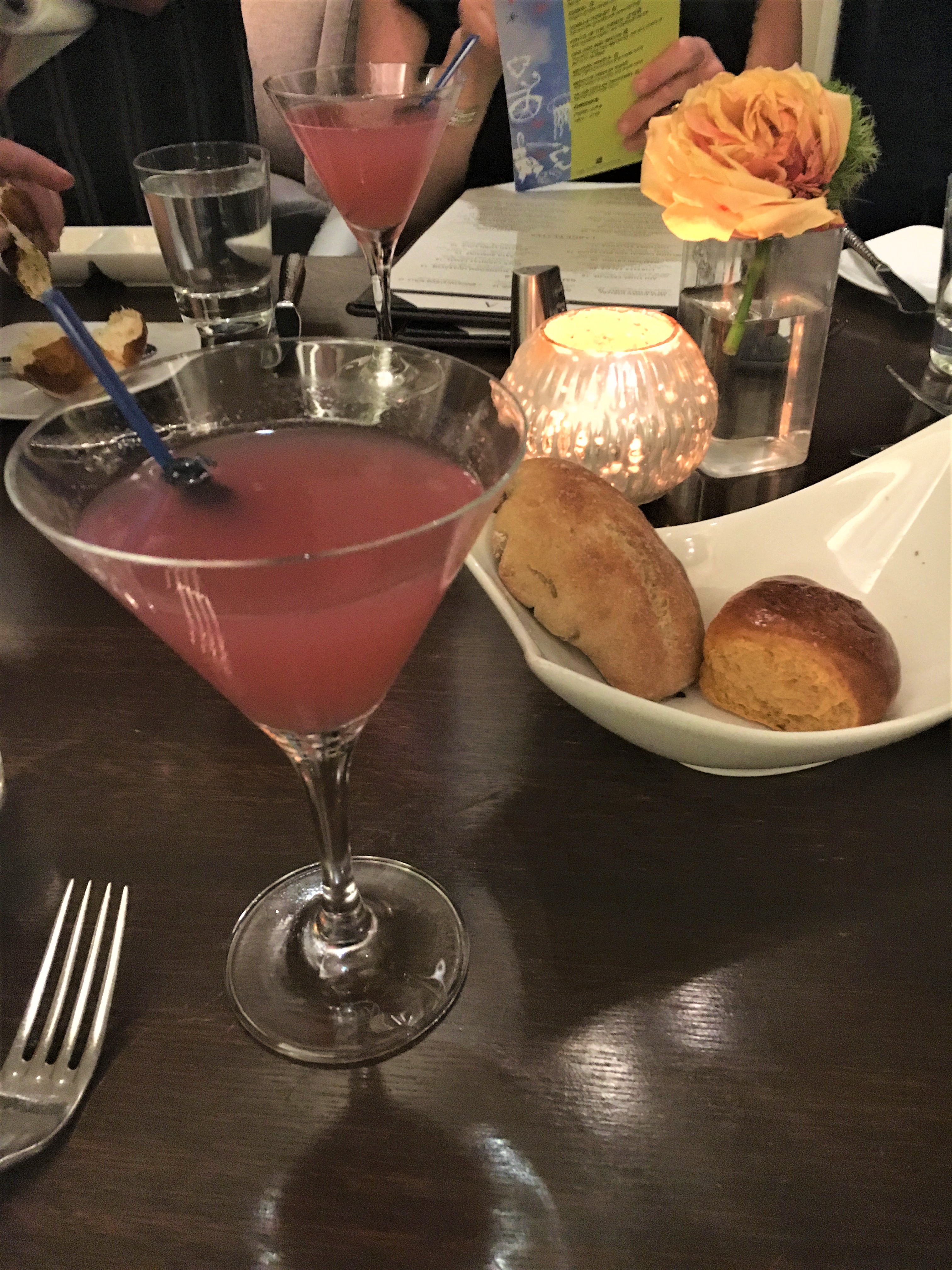 Blueberry Martini at Raya